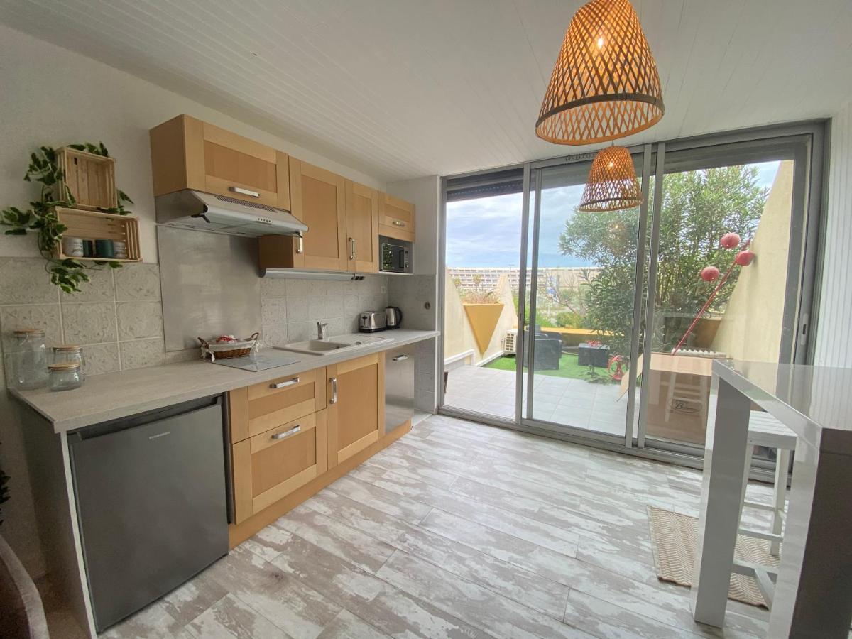 Cap D'Agde Naturiste Heliopolis 2 A 4 Personnes Appartement Osmose Buitenkant foto
